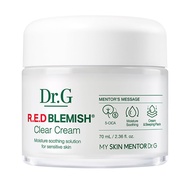 Dr.G RED-BLEMISH CLEAR CREAM 2.36oz(70ml) - Moisture Soothing Solution Dr.G RED-BLEMISH CLEAR CREAM 