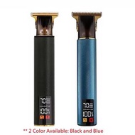 液晶數顯充電 T9 不鏽鋼刮鬍刀旅行便攜式電動理髮器電動理髮機  pilckp LCD Digital Display Rechargeable T9 Stainless Steel Shaver T