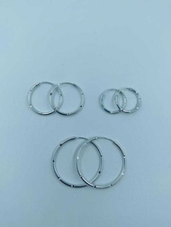 (Lovye) Loop Earring Sier 92.5% Italy Sier Sier Loop Earring
