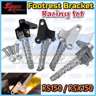 RS150 Rear Footrest Racing Bracket Racing Footrest RSX150 RS150 API Racing Foot Rest Kit 1 Set Pemij
