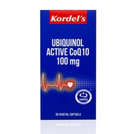 Kordel's Ubiquinol Active CoQ10 100mg 30 vegetal softgels
