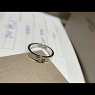 Chaumet Liens一生緣細節鉑金戒指 58號