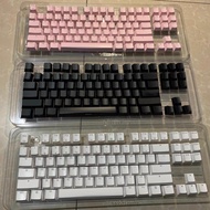 Suitable for CHERRY CHERRY MX8.0 Mechanical Keyboard Wired RGB Translucent 87-Key Cap Front Side Eng