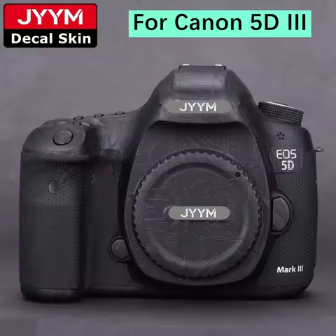 For Canon 5DIII 5D3 5DM3 Decal Skin Vinyl Wrap Anti-Scratch Film Camera Body Protective Sticker 5D M