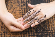 Henna Golecha Tatto Pewarna Kulit Tangan Kuku Halal Hena - Dark Brown