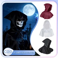 Medieval Cloak Halloween Undead Hooded Cape Vampire DEVIL Caps Cloak|Cape Cosplay Costtume