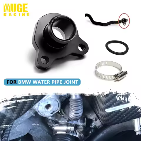 Aluminum Water Hose Fitting Replacement Auto Replacement Pipe Connector 11537544638 11537541992 For 