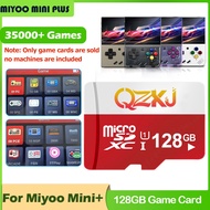 【In-Demand Item】 Miyoo Mini Plus Handheld Game Console Game 128g Built-In 35000 Classic Games Plug And Play For Miyoo Mini