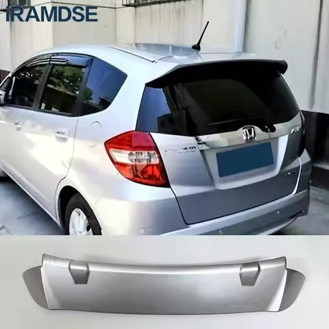 Spoiler for Honda JAZZ Fit GE GD 2008 - 2013 Rear Wing ABS Material Car Roof Accessories