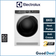 Electrolux EDH803J5WC 8KG Heat Pump Clothes Dryer Machine