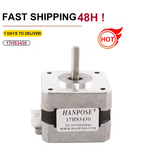 Nema17 Stepper Motor 42BYGH 0.4A 4-lead 28N.CM 17HS3430 42 Series motor For 3D Printer Monitor Equip