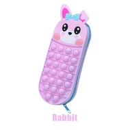 Tempat Pensil Pop It Mainan Anak Kotak Pensil Pop It Karakter Pencil Case Pop It Lucu
