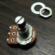 Imported 500K Guitar and Bass Potentiometer Type A and B Height 1.8 cm