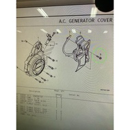 Front Sprocket Lock Cover Cbr500r/f/X Year 19-24