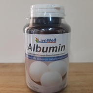 Albumin Contains 120 Capsules Dietary Supplement Protein From Egg Whites (Egg White Powder) Made 1 W