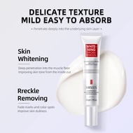 HIISEES Whitening And Freckle Removing Cream 20g Moisturizer For Face Nicotinamide Brightening Melasma Cream Pigmentation Remover Dark Spot Cream