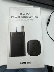 Samsung 65W PD Power Adapter Trio 三頭充電器
