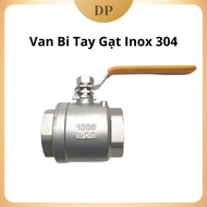 304 stainless steel lever ball valve with 2-way internal thread DN8 DN10 DN15 DN20 DN25 DN32 DN40