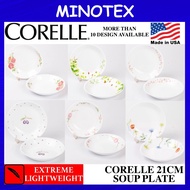 Corelle Loose 21cm Soup Plate/Pinggan Lauk Corelle/Corelle Soup Plate