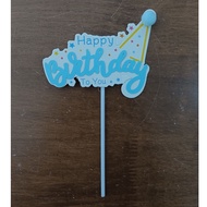 Happy Birthday Deco Happy Birthday Cake Insert