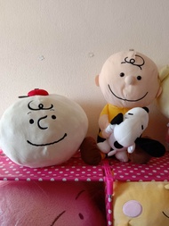 Snoopy Charlie Brown Peanuts Tag - Preloved Bundle Softtoys with Original &amp;@: