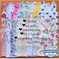 3/6pcs Boxer Type Sando for Girls Kids Aged 0-8yr Old