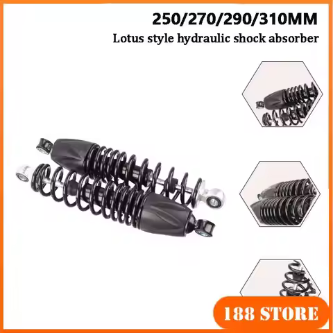 Modified hydraulic shock absorber motorcycle shock absorber 250/270/290/310MM bicycle shock absorber