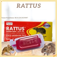 RATTUS Racun Tikus Cair 12ml Ampuh – Pembasmi Tikus Rumah Gudang & Sawah