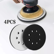 4Pcs Sanding Pad 8-Hole Soft Sponge Interface Pad Soft Density Interface Pad Cushion Pad Sanding Pad