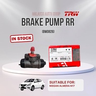 BWD826 BRAKE PUMP RR TRW ALMERA N17