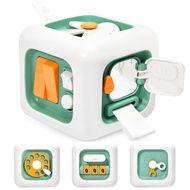 Montessori Busy Cube Toy for Toddlers 12+ Month