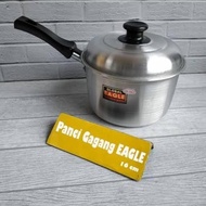 Global Eagle 16 Cm Small Handle Pan Aluminum Handle Pan + Lid