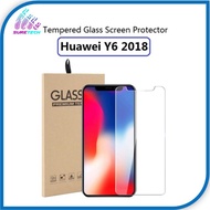 SURETECH Huawei Y6 2018 Tempered Glass Screen Protector