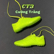 Cuong White banana green CT3 soccer shoes