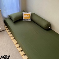 Rf-45 Mbs 6 Plain Bed Sheets 90, 120, 160, 180 Double Rubber Anti-Slide Viral