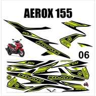 (COD) Sticker Striping Lis Variasi Aerox 155 Desain AS-06 ORIGINAL