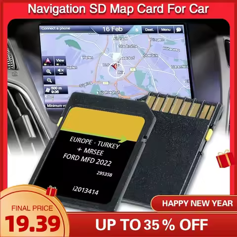 Europa SD Card Maps for Ford MFD System Europe 2022 Latest GPS Version Software