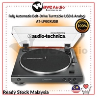 Audio-Technica AT-LP60XUSB Fully Automatic Belt-Drive Turntable (USB &amp; Analog) - (ATLP60X/LP60X)