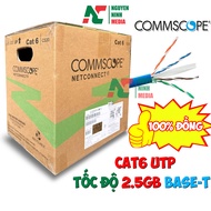 Commscope AMP CAT6 UTP CS30 Network Cable 0.51MM Pure Copper Core, Speed 2.5GB - Genuine Product