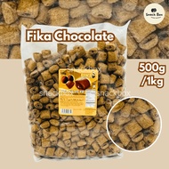 [HALAL] Bika Snack Fika Chocolate 500g / 1kg Crunchy Chocolate Bites Snack