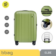 NinetyGo Luggage With Wheels 2-Layer Zipper Elbe Model (Elbe 90L02)-Makrolon PC 1 Material/TSA Lock 