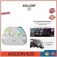 AOLION K20 Hall wireless game handle1k rate of return RGB handle with intelligent charging base