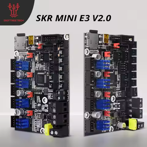 BIGTREETECH SKR MINI E3 V2.0 Dual Z axis Control Board 3D Printer Parts TMC2209 UART CR10 PRO ender 