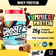 GHOST, Whey Protein Powder, Muscle Recovery, Various Flavors, 25g Protein, 2-5LB