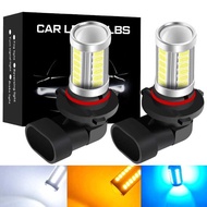 Car led Front Fog Bulb 95 Highlight h11 Super Bright 96 Orange Yellow h8 Anti-Fog Light 360 Degree L
