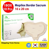 Mepilex Border Sacrum Silicone Foam Dressing 16x20cm | Absorbent Pressure Ulcer Dressing | Sacral Wo
