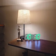 Casual House - (綠光) 創意品味 USB掛牆/坐枱LED跳字鬧鐘