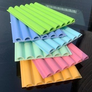 Eco wood planks half arc wall planks 150 small round corrugated board grooves grille decorative mate