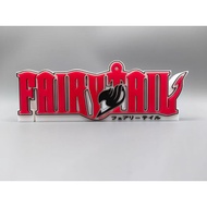 Fairy tail Fairy tail Logo Three-Dimensional Font Stand Nameplate Logo Ornaments