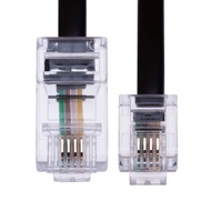 2m RJ11 to RJ45 Cable RJ11 to RJ45 Cable Phone Telephone Cord RJ11 6P4C to RJ45 8P8C Connector Plug 